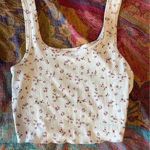Small SHEIN floral crop top